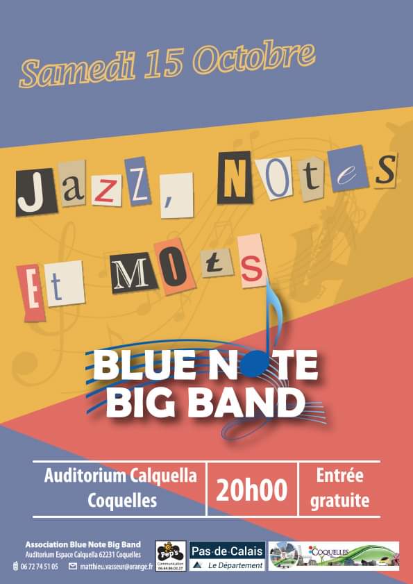 Jazz, notes et mots Blue Note Big Band