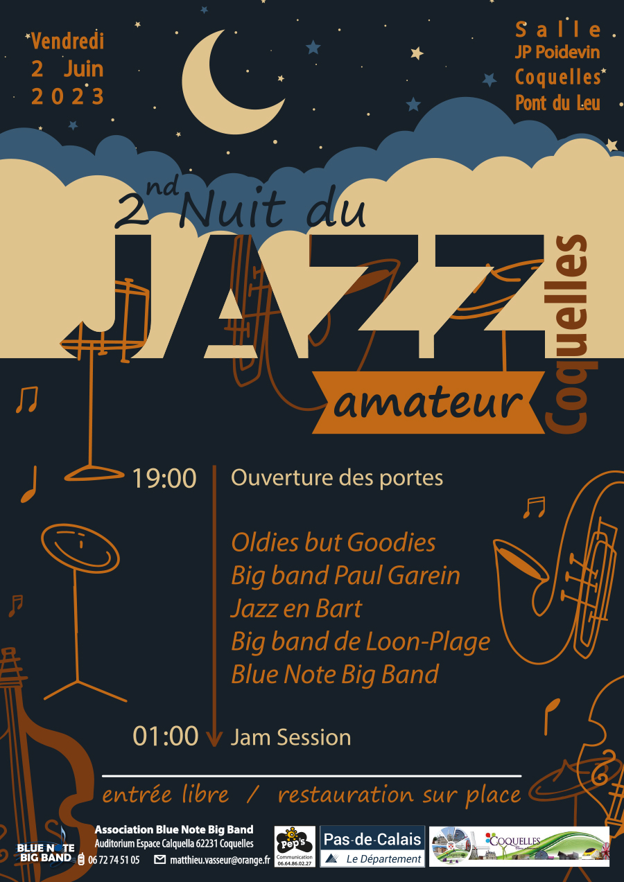 Nuit du Jazz le vendredi 2 juin