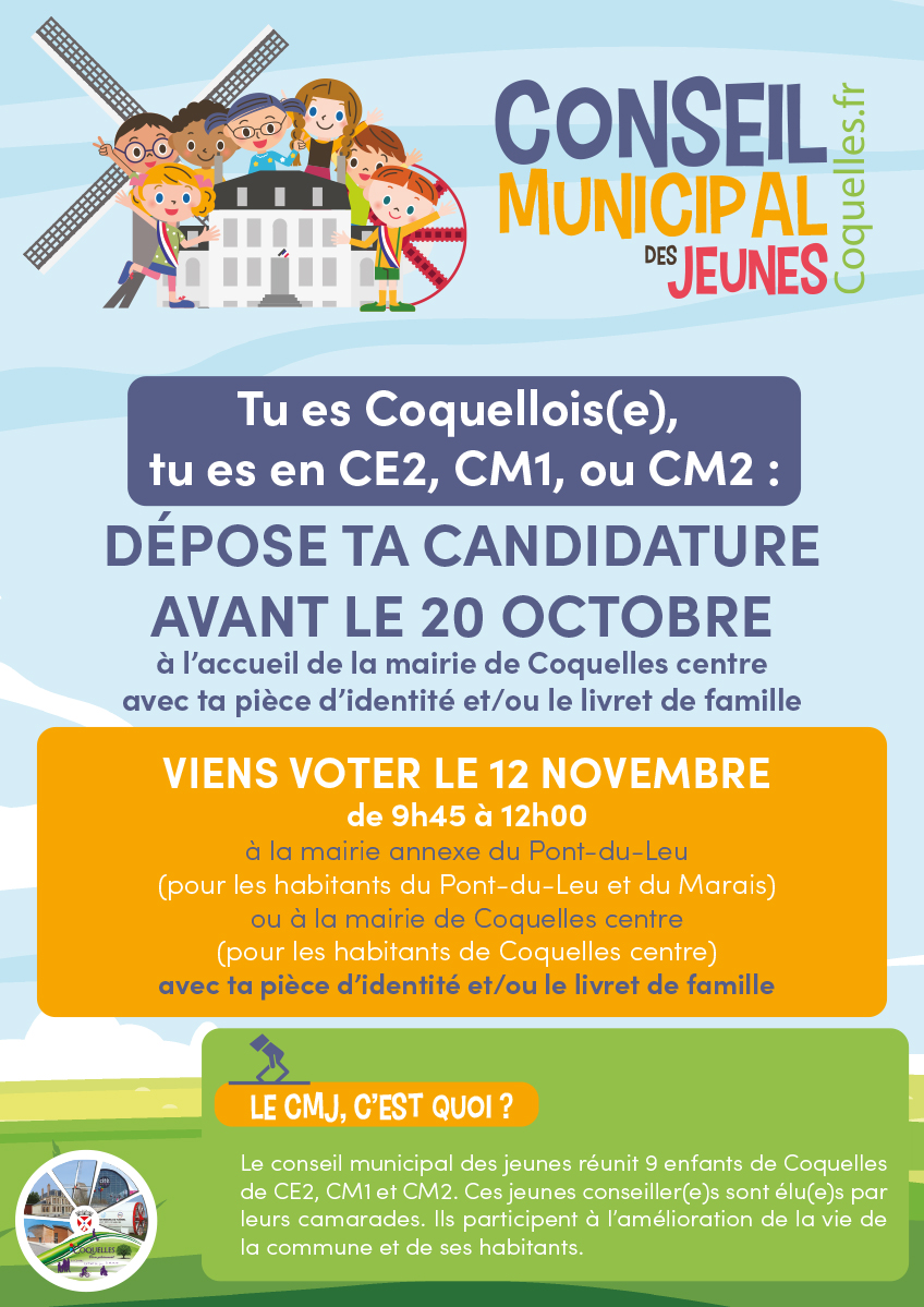 Elections du Conseil Municipal des Jeunes de Coquelles