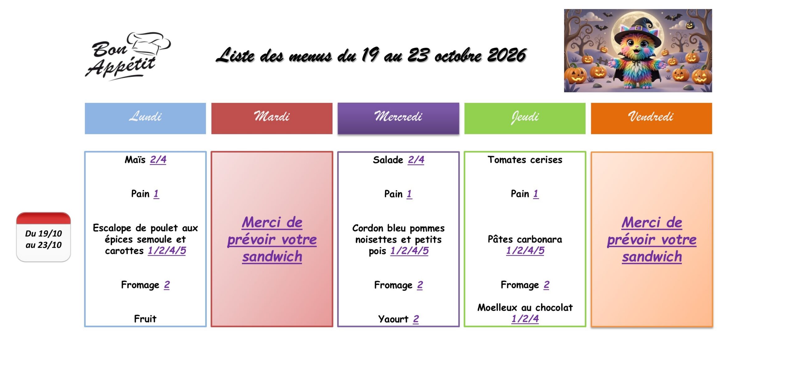 cantine 43